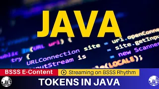 Tokens in Java What is Token Types of Tokens Java Course
