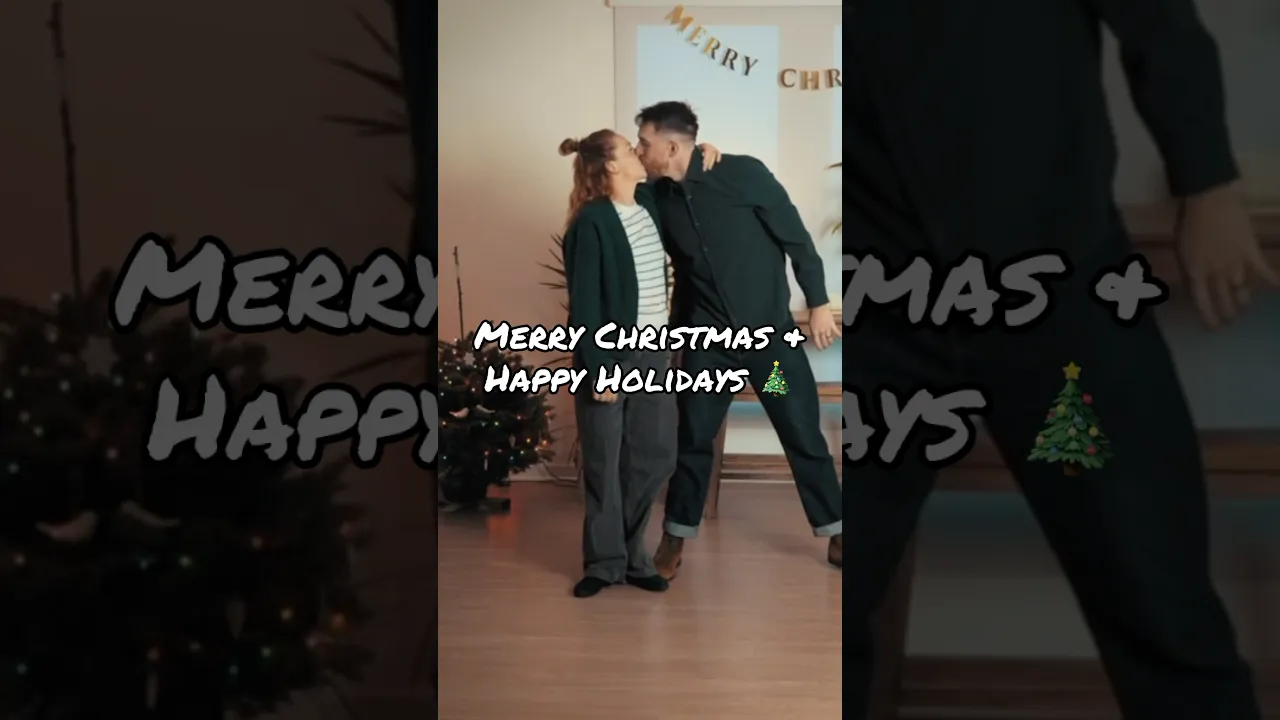 Holiday Improv 🎄❤️ Merry Christmas from our home to yours! #dance #westcoastswing