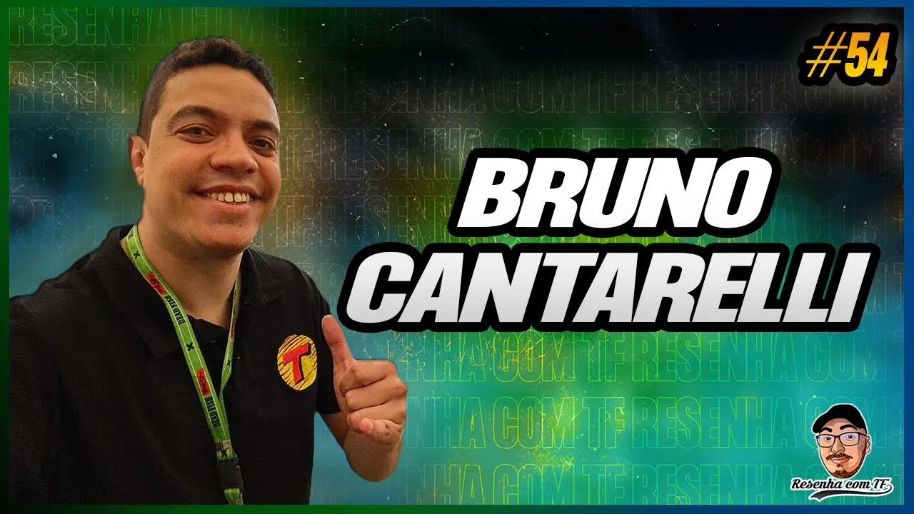 BRUNO CANTARELLI - NARRADOR / HOST - CHARLA PODCAST  | RESENHA COM TF #54