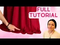 Sewing Deep Dive Hemming Formal Dress
