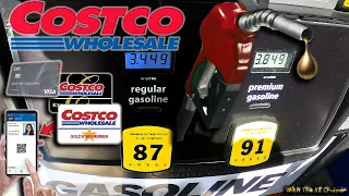 How to Pump your gas at Costco - Gas prices Tutorial