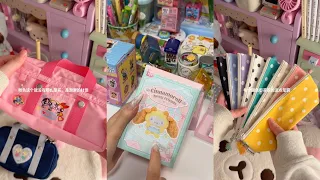 [ASMR Relaxing] Help you relax after stressful study hours Ep.60 🐥🍄✨Unboxing and desk setup