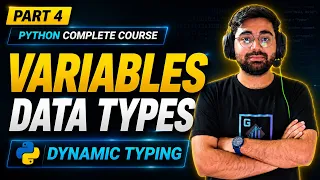 Python Variables and Data Types Explained for Beginners Dynamic Typing Python Course Part 4