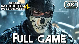 CALL OF DUTY MODERN WARFARE 4 Gameplay Walkthrough FULL GAME (4K 60FPS) No Commentary
