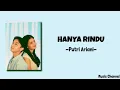 Download Lagu Hanya Rindu - Putri Ariani (Lyrics) ~ OST. Merangkai Kisah Indah