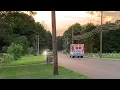Suffield CT EMS Volunteer Ambulance 139-3 Responding - 2025