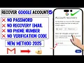 Download Lagu How To Recover Google Account Without Phone Number And Recovery Email 2025 || Gmail Account Recovery
