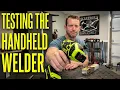 Testing The Handheld Welder
