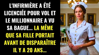 INFIRMIÈRE LICENCIÉE POUR VOL PORTE LA BAGUE QUE LE MILLIONNAIRE A DONNÉE À SA FILLE DISPARUE...