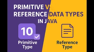 What is the difference between a primitive data type and a reference data type in Java Q 26