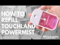 How to Refill Touchland Power Mist Hand Sanitizer Spray in under 3 minutes 2023