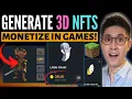 How to Create 3D NFT Game Art for Sale in Under 10 Minutes NO Coding Voxel Tutorial - The Sandbox