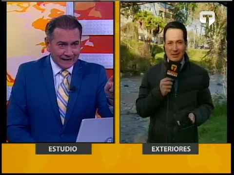 Lluvias de ayer incrementó el caudal del río Tomebamba - Cuenca