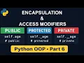 Python OOP Encapsulation Access Modifiers Explained Public vs Protected vs Private Part 6