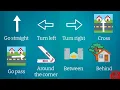 Learn English language - GIVING DIRECTIONS