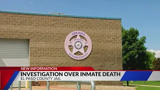 Sheriff s office investigates inmate s death at El Paso County Jail