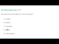 Kaplan Nursing Exam Free Science Question 1