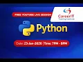 Python for Beginners - FREE Live Session CareerIT Hands-On Training-Day-5