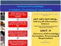 UGC - MCQs on Library Information Science UNIT-V