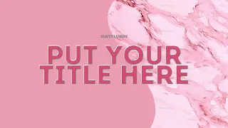 Pink Themed PowerPoint Template Design Morph Transition