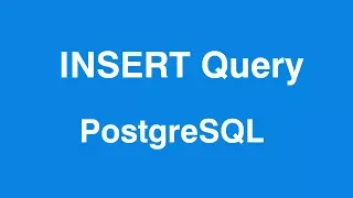 PostgreSQL INSERT Query in Table psql Shell
