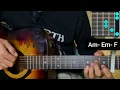 Teri Tasveer - Bayaan | Guitar Lesson | Intro & Chords | (With Plucking )