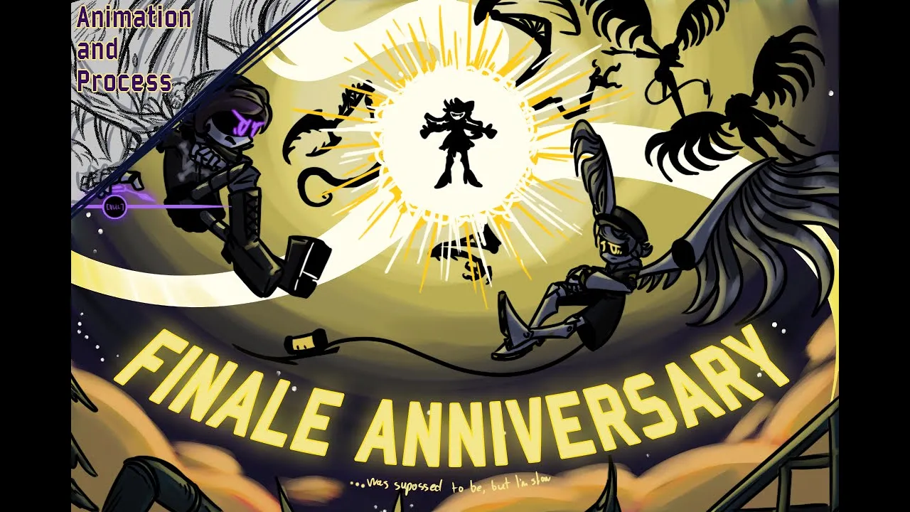 Murder Drones Finale 1st Anniversary Animation