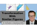 Math 8 Lesson 26 Similar Tranformations on a Plane Simplifying Math