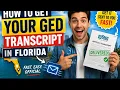 How to get your GED transcript in Florida