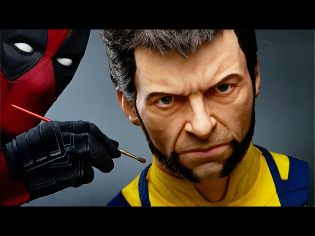 Wolverine Sculpture Timelapse - Deadpool &amp; Wolverine