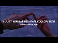 Singto Numchok; I JUST WANNA PEN FAN YOU DAI BOR ( easy lyrics)
