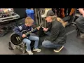 Alice In Chains Jerry Cantrell Teaching a Kid How to Play Guitar