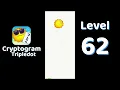 Cryptogram Tripledot Level 62 Answer SolutionGuruji