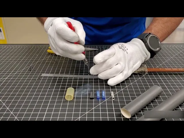 nVent RAYCHEM Heat-Shrink Under Insulation Splice Kit for BTV and QTVR Heating Cables