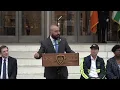 Watch as NYPD executives hold the grand opening of the new 40th Precinct station house 11-20-2024
