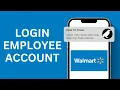 Walmart Employee Login Login Walmart Employees Account Online Portal