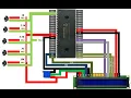 Connect Multiple Button using Single ADC pin of PIC16F877A microcontroller Proteus Demonstration