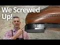 We Botched the Shoe Repair - Here s How We Fixed It