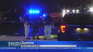 Deadly Hit And Run Crash In Sunrise