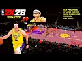 NBA 2K26 ANDROID UNSTOPPABLE AUSTIN REAVES WITH A NEW CYBERFACE IN A DARK CROWD GAMEPLAY V98 UPDATED