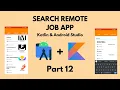 Click Url Inside Webview in Android Search Remote Job App Part 12