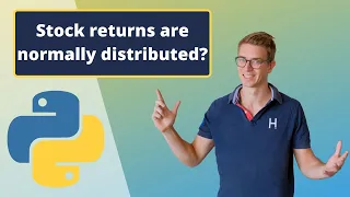 Python for Finance Are stock returns normally distributed