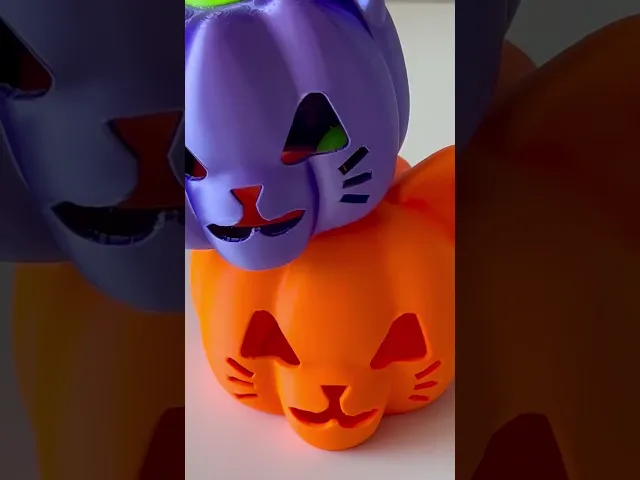 Cat-O-Lantern Candle Holder video thumbnail