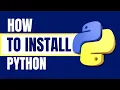 How to Install Python Latest Version on Your PC 2026 Complete Beginner Guide