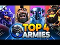 STRONGEST Top 4 TH9 Attack Strategies in CoC 2025 Easiest Th9 Army with Links