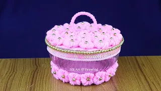 How to Make a Decorative Box from Recycled Materials ♻️