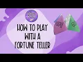 How to Play with Your Fortune Teller Cootie Catcher