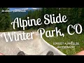 Alpine Slide Winter Park Colorado Full Ride Unedited 4K 60FPS