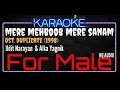 Download Lagu Karaoke Mere Mehboob Mere Sanam For Male HQ Audio - Udit Narayan \u0026 Alka Yagnik Ost. Duplicate (1998)