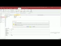 MS Access - tables forms reports and queries